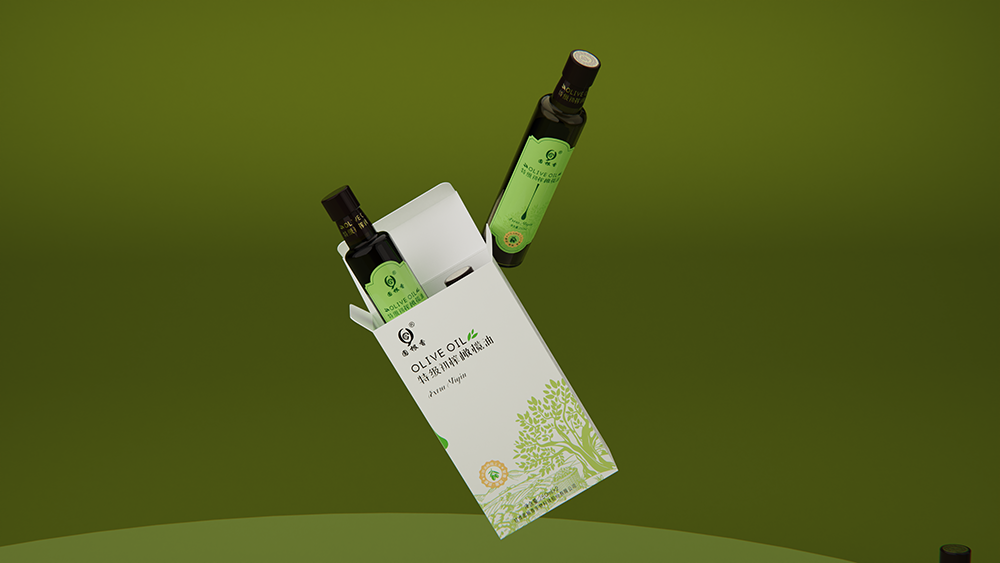 橄榄油礼盒包装设计